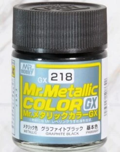Mr. Hobby GX218 Mr. Metallic Color GX Graphite Black