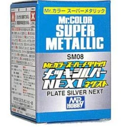 Mr Color Super Metallic - Plate Silver (NEW)