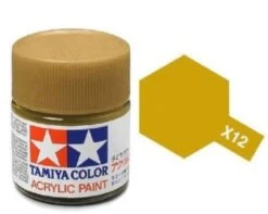 STEVENS Tamiya Color Gold Leaf Mini Acrylic Gloss Finish X-12