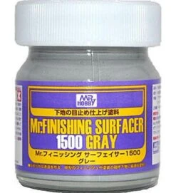 MR HOBBY GUNZE SANGYO FINISHING SURFACER 1500 GRAY 40ML SF289