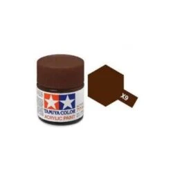 STEVENS Tamiya Color Brown Mini Acrylic Gloss Finish X-9
