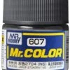 Mr. Hobby C607 Semi-Flat JMSDF 2704 Gray (N5) 10ml Bottle