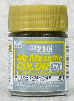 Mr. Hobby GX210 Mr. Metallic Color GX Metallic Blue Gold 1 Mr. Hobby GX210 Mr. Metallic Color GX Metallic Blue Gold
