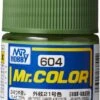 C604 75% Flat IJN Type 21 Green Camo Color 10ml