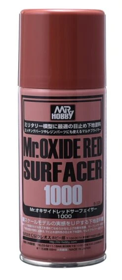 Bandai B525 Mr. Oxide Red Surfacer (Rust) 1000