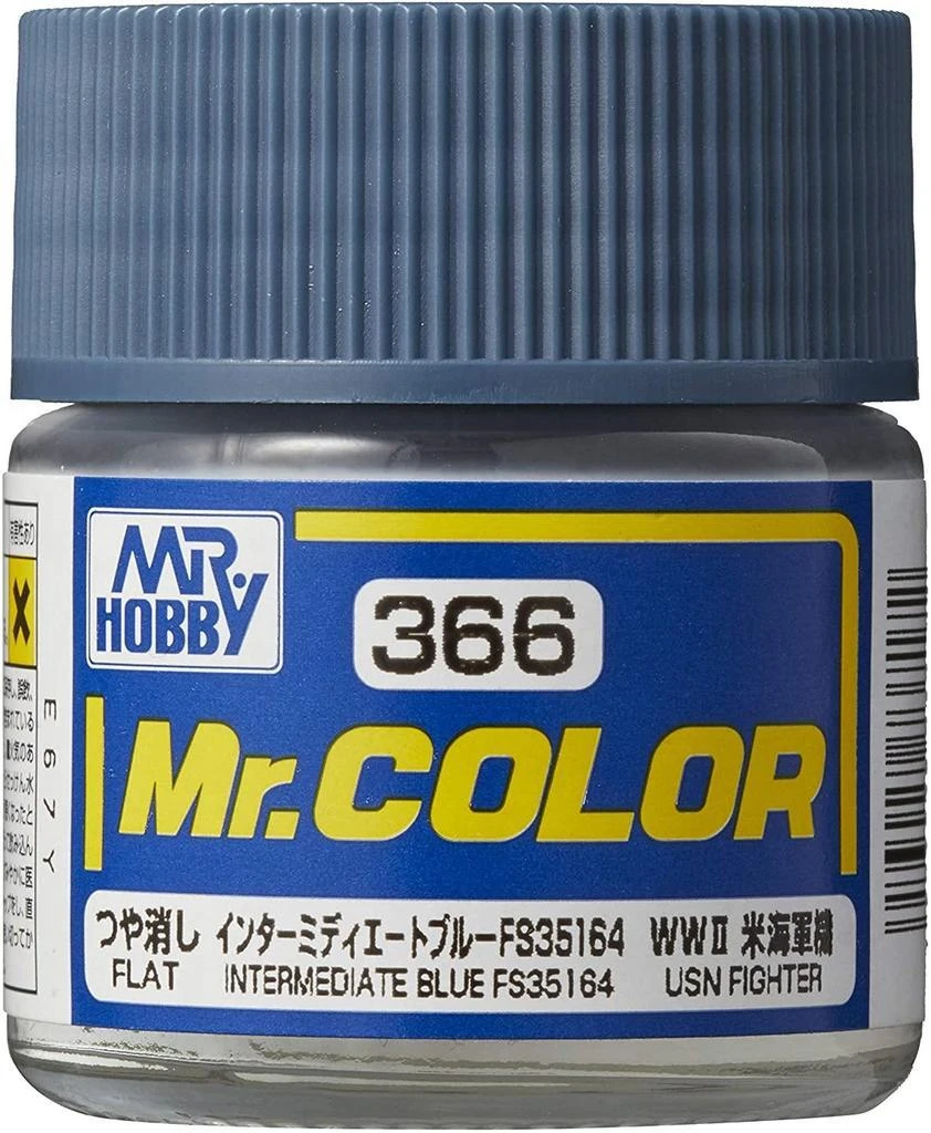 Mr. Hobby GNZ-C366 Intermediate Blue (FS35164)) 10ml 1 Mr. Hobby GNZ-C366 Intermediate Blue (FS35164)) 10ml