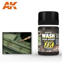 AK Interactive Wash For Green Vehicles