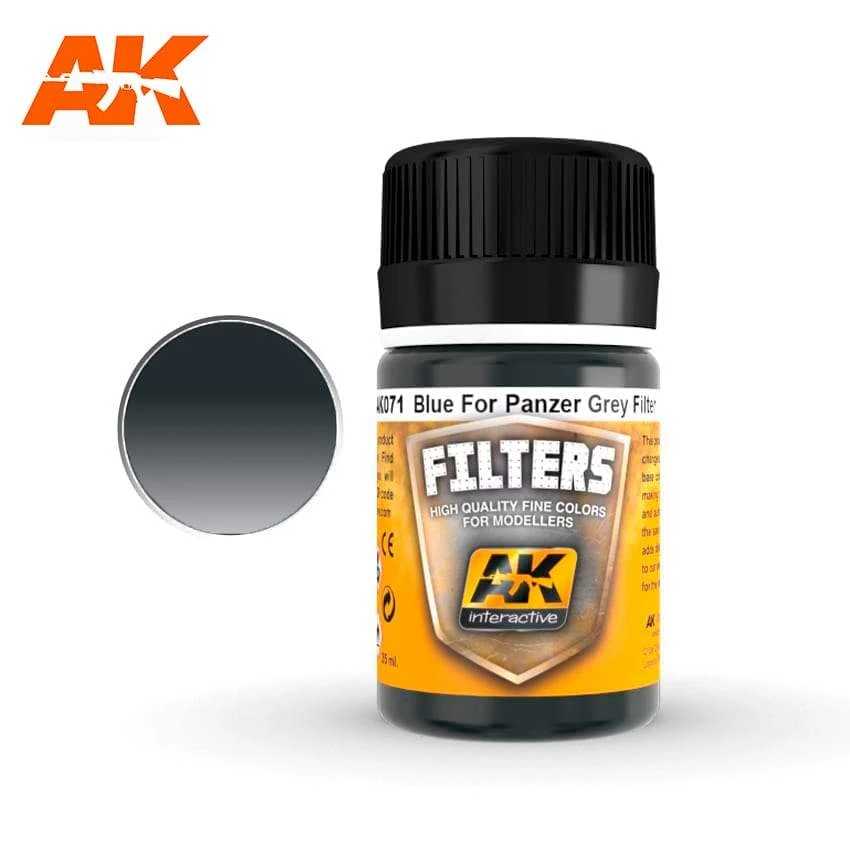AK Interactive Filter For Panzer Grey Vehicles 1 AK Interactive Filter For Panzer Grey Vehicles
