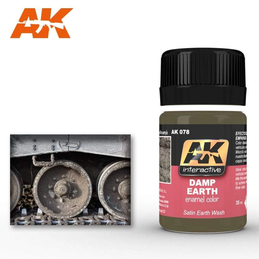 AK Interactive Damp Earth Effects 1 AK Interactive Damp Earth Effects