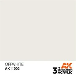 AK Interactive 3rd Gen Acrylic Offwhite 17ml