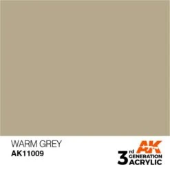 AK Interactive 3rd Gen Acrylic Warm Grey 17ml