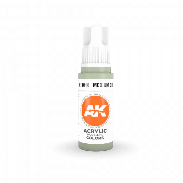 AK Interactive 3rd Gen Acrylic Medium Grey 17ml 2 AK Interactive 3rd Gen Acrylic Medium Grey 17ml - Image 2