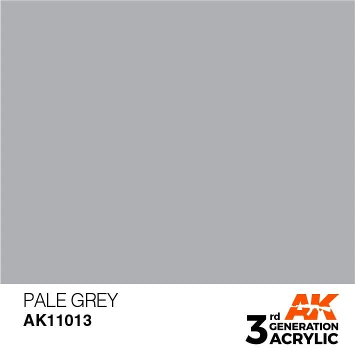 AK Interactive 3rd Gen Acrylic Pale Grey 17ml 1 AK Interactive 3rd Gen Acrylic Pale Grey 17ml