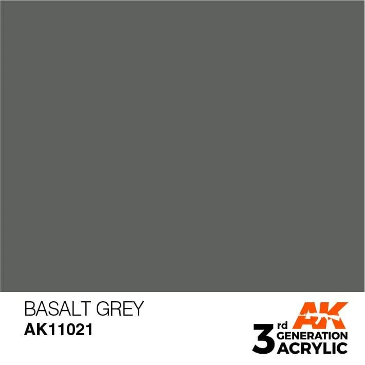 AK Interactive 3rd Gen Acrylic Basalt Grey 17ml 1 AK Interactive 3rd Gen Acrylic Basalt Grey 17ml