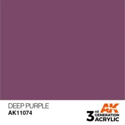 AK Interactive 3rd Gen Acrylic Deep Purple 17ml