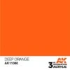 AK Interactive 3rd Gen Acrylic Deep Orange 17ml