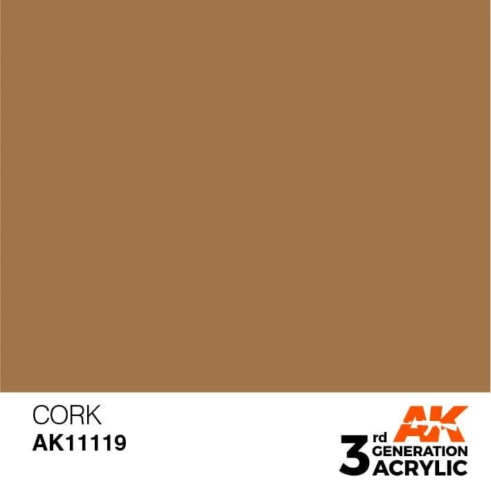 AK Interactive 3rd Gen Acrylic Cork 17ml 1 AK Interactive 3rd Gen Acrylic Cork 17ml