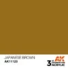AK Interactive 3rd Gen Acrylic Japanese Uniform Brown 17ml