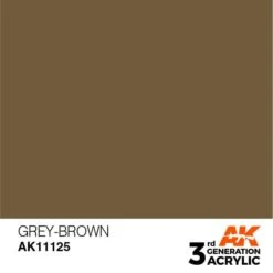 AK Interactive 3rd Gen Acrylic Khaki Grey 17ml