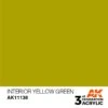 AK Interactive 3rd Gen Acrylic Interior Yellow Green 17ml