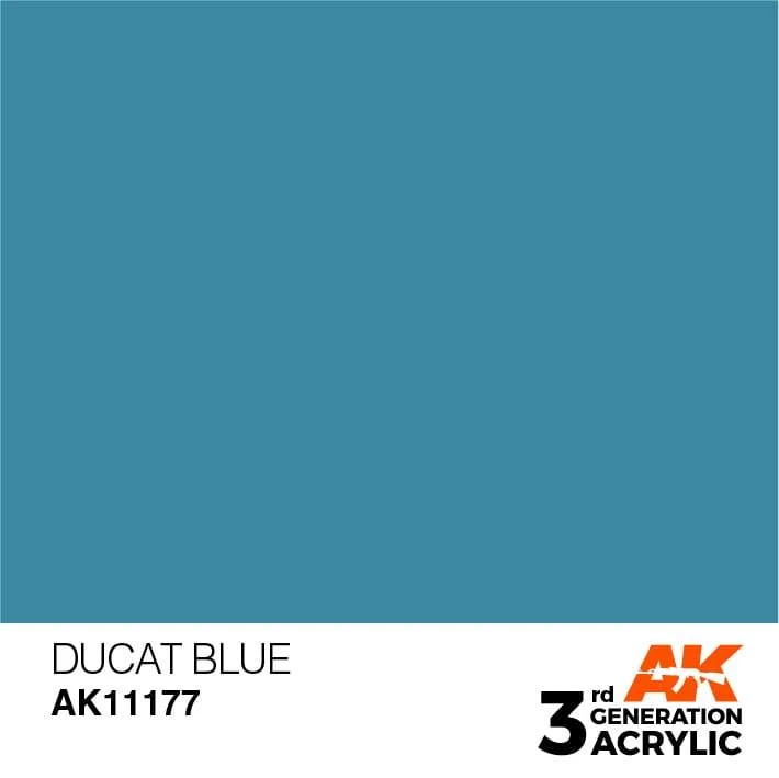 AK Interactive 3rd Gen Acrylic Ducat Blue 17ml 1 AK Interactive 3rd Gen Acrylic Ducat Blue 17ml