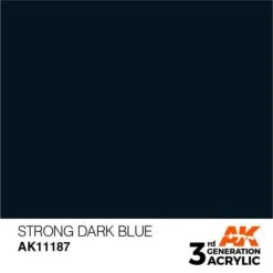 AK Interactive 3rd Gen Acrylic Strong Blue 17ml