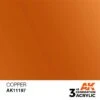 AK Interactive 3rd Gen Acrylic Copper 17ml