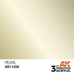 AK Interactive 3rd Gen Acrylic Pearl 17ml