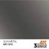 AK Interactive 3rd Gen Acrylic Gun Metal 17ml