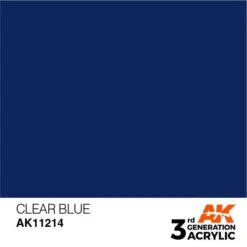 AK Interactive 3rd Gen Acrylic Blue 17ml