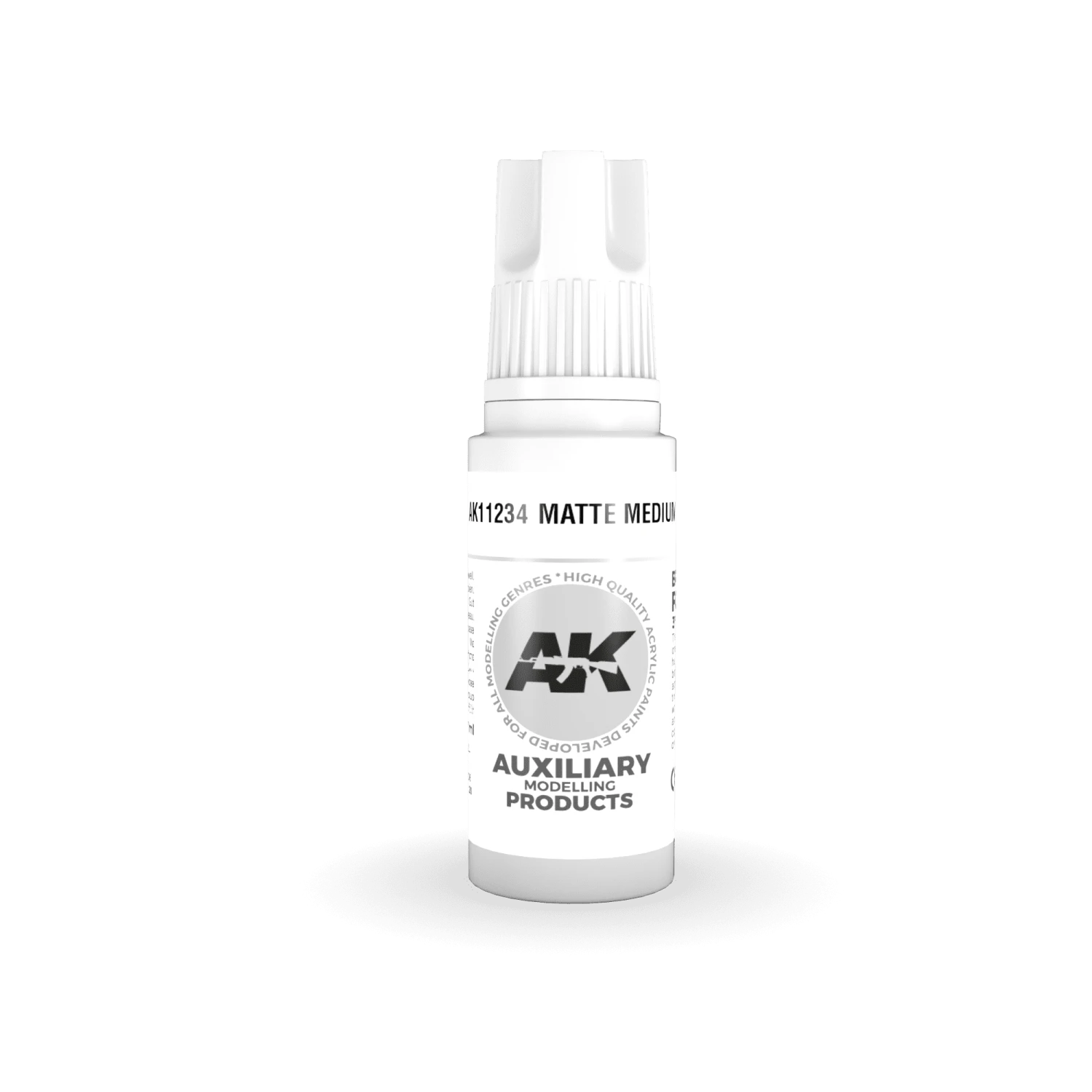 AK Interactive 3rd Gen Acrylic Matte Medium 17ml 2 AK Interactive 3rd Gen Acrylic Matte Medium 17ml - Image 2