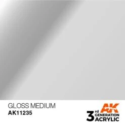 AK Interactive 3rd Gen Acrylic Gloss Medium 17ml