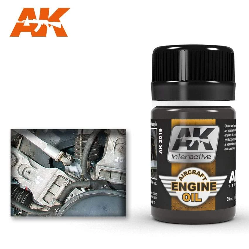 AK Interactive Aircraft Engine Oil 1 AK Interactive Aircraft Engine Oil