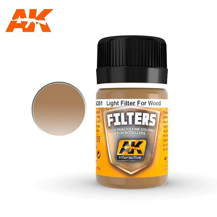 AK Interactive Light Filter For Wood 1 AK Interactive Light Filter For Wood