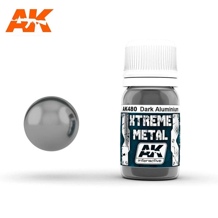 XTREME METAL DARK ALUMINIUM 30ML 1 XTREME METAL DARK ALUMINIUM 30ML