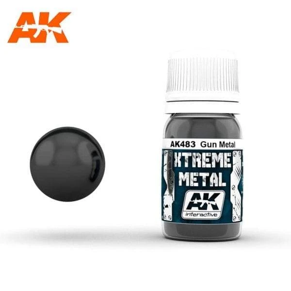 XTREME METAL GUN METAL 30ML 1 XTREME METAL GUN METAL 30ML