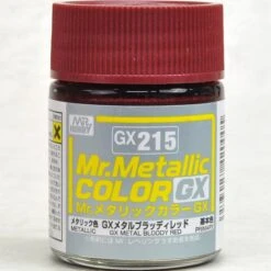 Mr. Hobby GX215 Mr. Metallic Color GX Metal Bloody Red