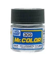 Mr. Color C309 - Green FS34079 (Semi-Gloss/Aircraft)