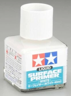 STEVENS Tamiya Liquid Surface White Primer (40ml Bottle)