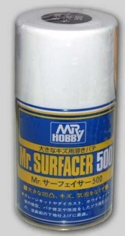 Bandai Mr. HOBBY SURFACER 500 - Gunze 100ml Aerosol Spray #B506 NEW