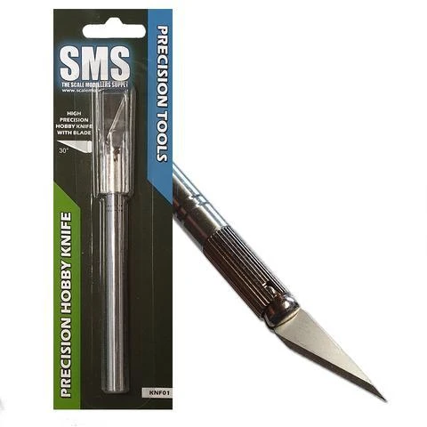 SMS PRECISION HOBBY KNIFE W/BLADE 1 SMS PRECISION HOBBY KNIFE W/BLADE