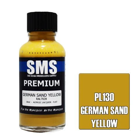 PREMIUM GERMAN SAND YELLOW RAL7028 (LATE WAR) 30ML 1 PREMIUM GERMAN SAND YELLOW RAL7028 (LATE WAR) 30ML