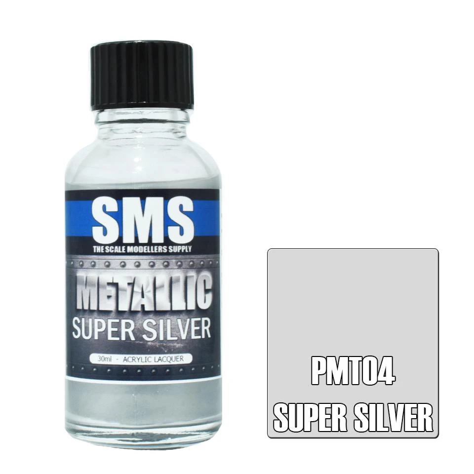 Metallic SUPER SILVER 30ml 1 Metallic SUPER SILVER 30ml