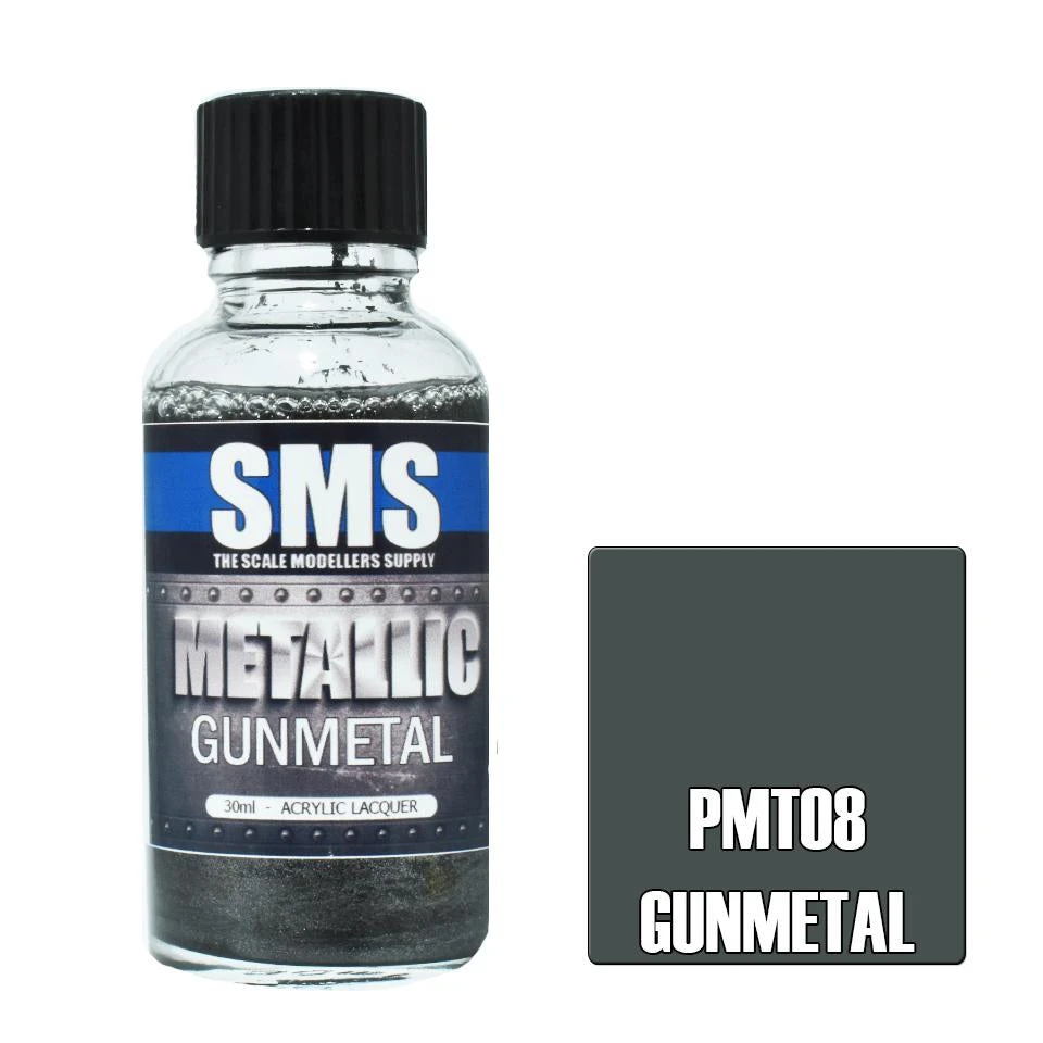 Metallic GUNMETAL 30ml 1 Metallic GUNMETAL 30ml