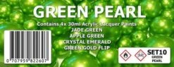 GREEN PEARL COLOUR SET