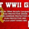 SOVIET WWII GREENS COLOUR SET