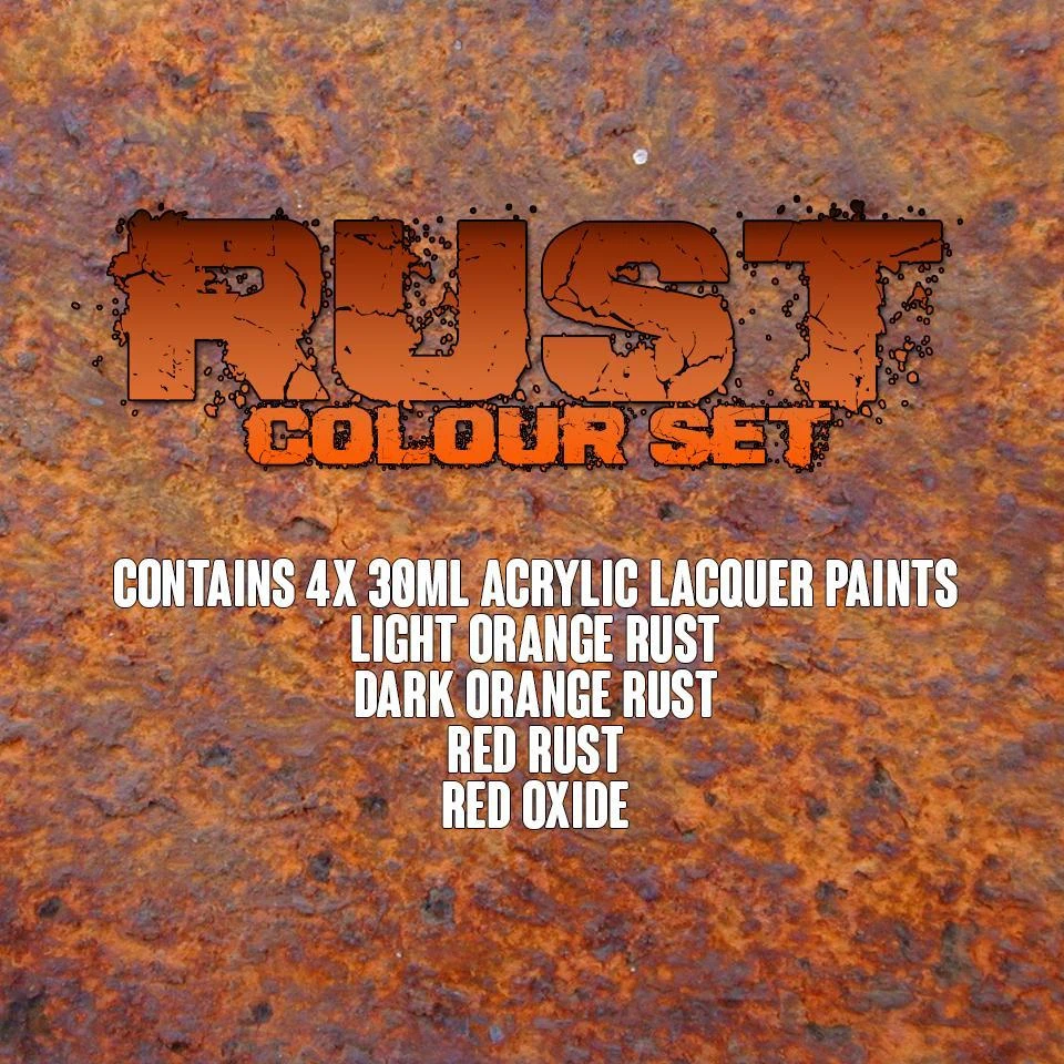 RUST Colour Set 1 RUST Colour Set