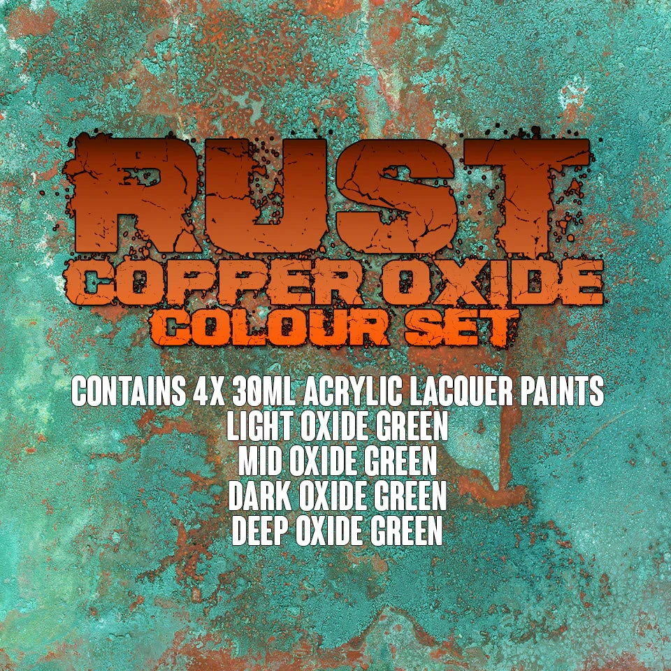 RUST COPPER OXIDE Colour Set 1 RUST COPPER OXIDE Colour Set