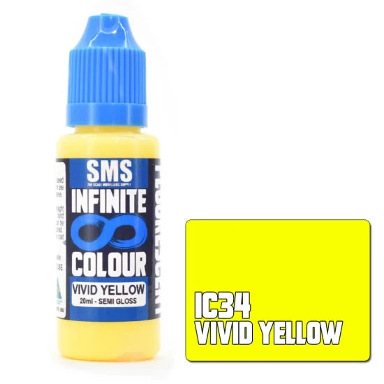 Infinite Colour VIVID YELLOW 20ml 1 Infinite Colour VIVID YELLOW 20ml