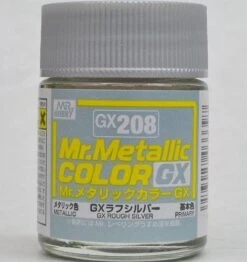 Mr. Hobby GX208 Mr.Metallic Color GX Metallic Rough Silver